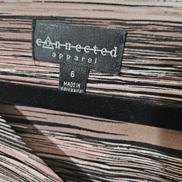 Connected Apparel Tiered Dress - Picture 3 of 6